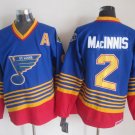 St. Louis Blues 2 AL MacINNIS Ice Hockey Jerseys-3