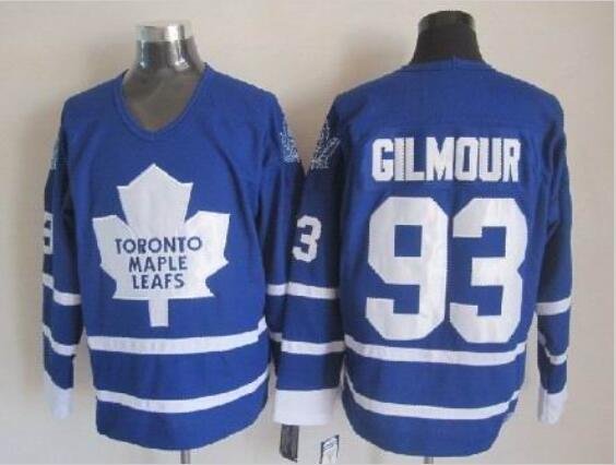 Toronto Maple Leafs 93 Doug Gilmour Ice Hockey Jerseys-3