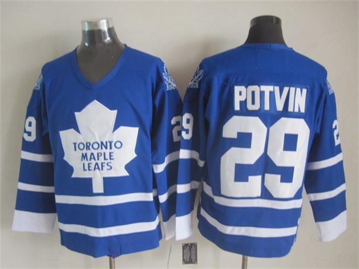 Toronto Maple Leafs 29 Mike Palmateer Ice Hockey Jerseys-1