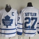 Toronto Maple Leafs 27 Darryl Sittler Ice Hockey Jerseys-1