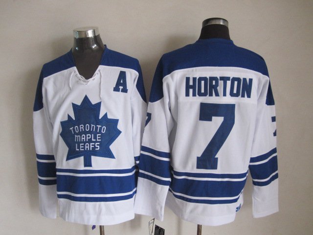 Toronto Maple Leafs 7 Tim Horton Ice Hockey Jerseys-4