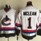 Vancouver Canucks 1 Kirk Mclean Ice Hockey Jerseys-3
