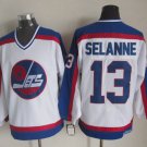 Winnipeg Jets 13 Teemu Selanne Ice Hockey Jerseys-3
