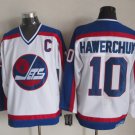 Winnipeg Jets 10 Dale Hawerchuk Ice Hockey Jerseys-3