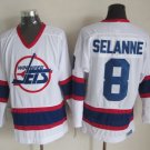 Winnipeg Jets 8 Teemu Selanne Ice Hockey Jerseys-4