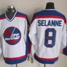 Winnipeg Jets 8 Teemu Selanne Ice Hockey Jerseys-3