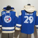 Toronto Blue Jays 29 Joe Carter Hoodies