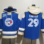 Toronto Blue Jays 29 Joe Carter Hoodies