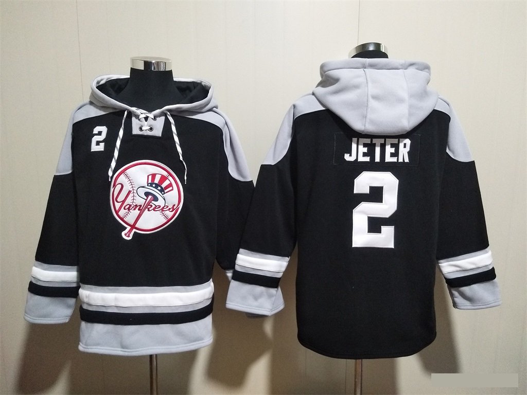 New York Yankees 2 Derek Jeter Hoodies-2