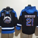 New York Mets 21 Max Scherzer Hoodies