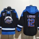 New York Mets 12 Francisco Lindor Hoodies