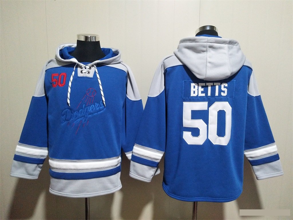 Los Angeles Dodgers 50 Mookie Betts Hoodies