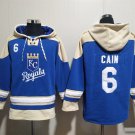 Kansas City Royals 6 Lorenzo Cain Hoodies-3