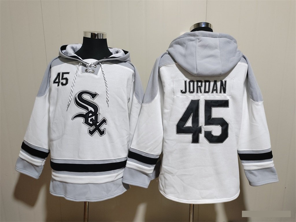 Chicago White Sox 45 Michael Jordan Hoodies-2