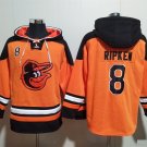 Baltimore Orioles 8 Cal Ripken Hoodies