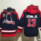 Atlanta Braves 13 Ronald Acuna Jr. Hoodies