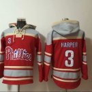 Philadelphia Phillies 3 Bryce Harper Hoodies-1