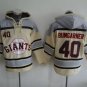 San Francisco Giants 40 Madison Bumgarner Hoodies