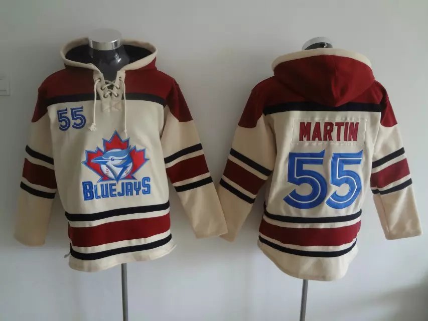 Toronto Blue Jays 55 Josh Johnson Hoodies-1