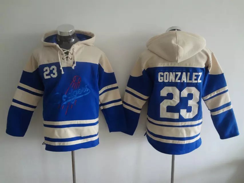 Los Angeles Dodgers 23 Adrian Gonzalez Hoodies