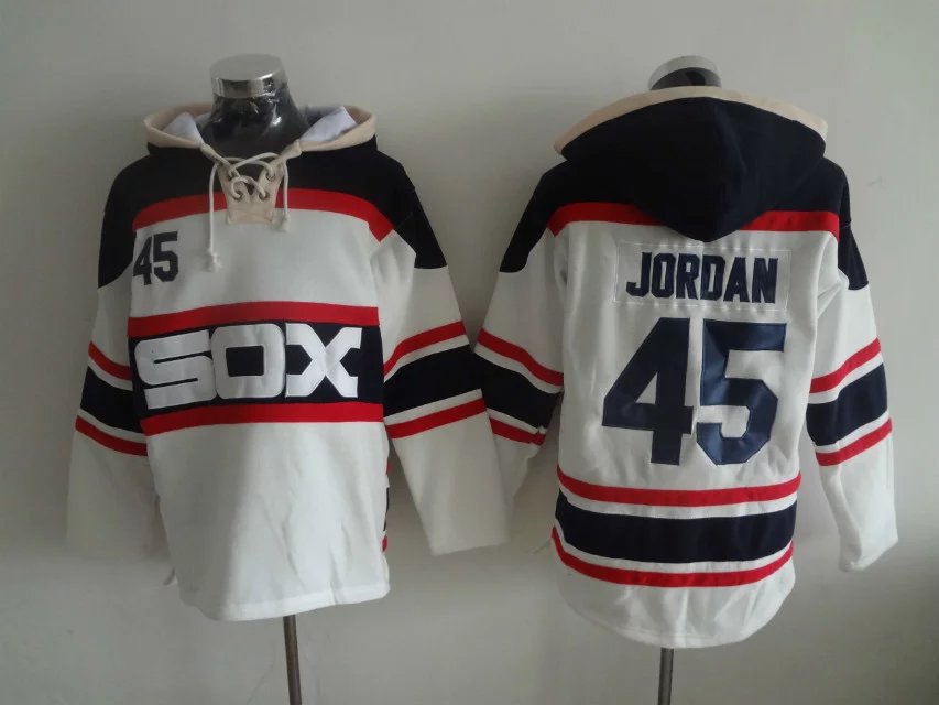 Chicago White Sox 45 Michael Jordan Hoodies-1