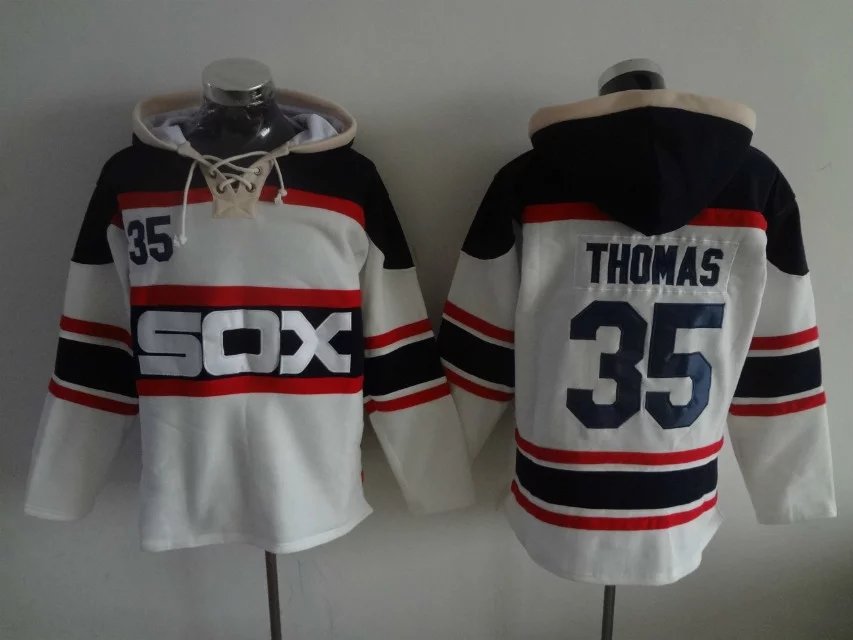 Chicago White Sox 35 Frank Thomas Hoodies-2