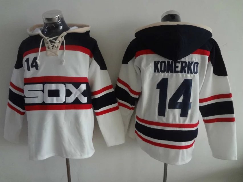 Chicago White Sox 14 Paul Konerko Hoodies-2