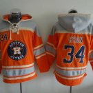 Houston Astros 34 Nolan Ryan Hoodies-1