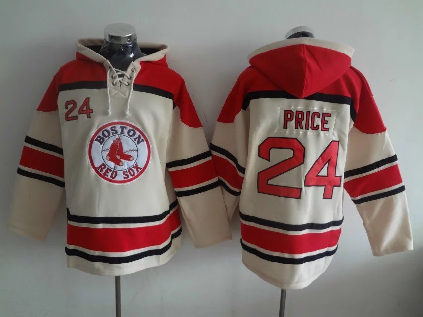 Boston Red Sox 24 Wade Boggs Hoodies