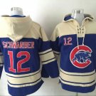 Chicago Cubs 12 Kyle Schwarber Hoodies-1