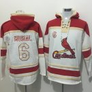 St. Louis Cardinals 6 Stan Musial Hoodies-1