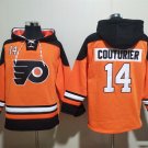 Philadelphia Flyers 14 Sean Couturier Hoodies