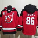 New Jersey Devils 86 Jack Hughes Hoodies-2