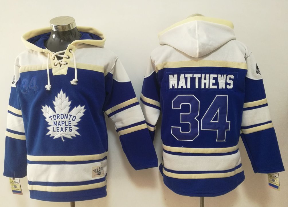 Toronto Maple Leafs 34 Auston Matthews Hoodies-3