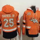 Denver Broncos 25 Chris Harris Jr Hoodies