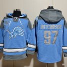 Detroit Lions 97 Aidan Hutchinson Hoodies