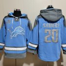 Detroit Lions 20 Barry Sanders Hoodies-1