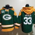 Green Bay Packers 33 Aaron Jones Hoodies