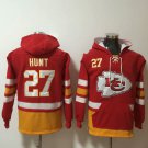 Kansas City Chiefs 27 Kareem Hunt Hoodies
