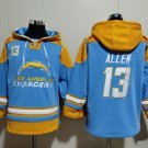 Los Angeles Chargers 13 Keenan Allen Hoodies