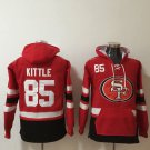 San Francisco 49ers 85 George Kittle Hoodies-2