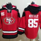 San Francisco 49ers 85 George Kittle Hoodies-1