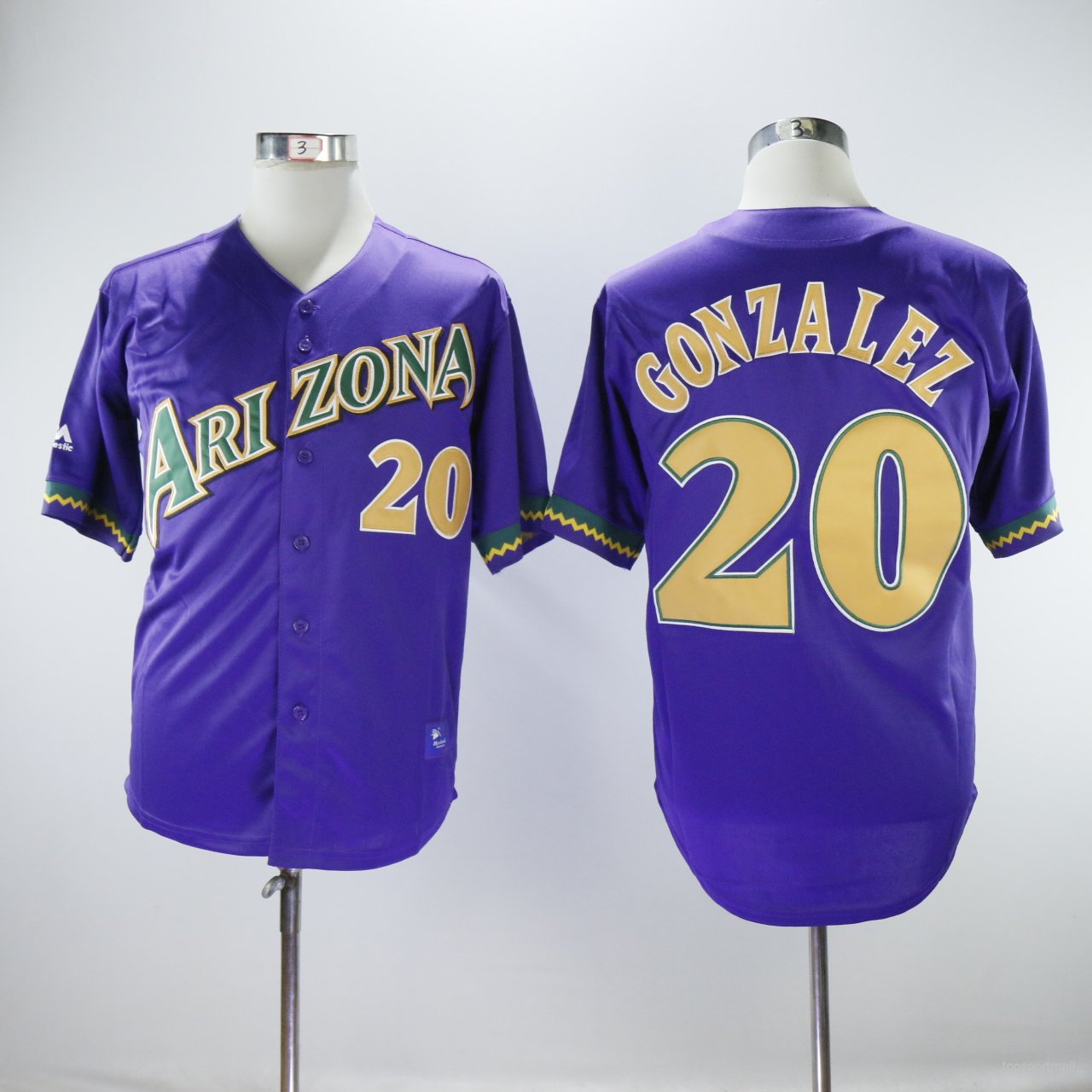Arizona Diamondbacks 20 Luis Gonzalez Baseball Jerseys-2
