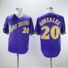 Arizona Diamondbacks 20 Luis Gonzalez Baseball Jerseys-2