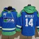 Seattle Seahawks 14 DK Metcalf Hoodies