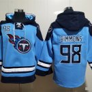 Tennessee Titans 98 Jeffery Simmons Hoodies