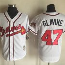 Atlanta Braves 47 Tom Glavine Baseball Jerseys-2
