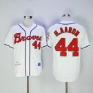 Atlanta Braves 44 Hank Aaron Baseball Jerseys-8