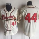 Atlanta Braves 44 Hank Aaron Baseball Jerseys-5