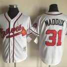 Atlanta Braves 31 Greg Maddux Baseball Jerseys-5